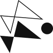 Abstract geometric shapes representing measurement and analytics
